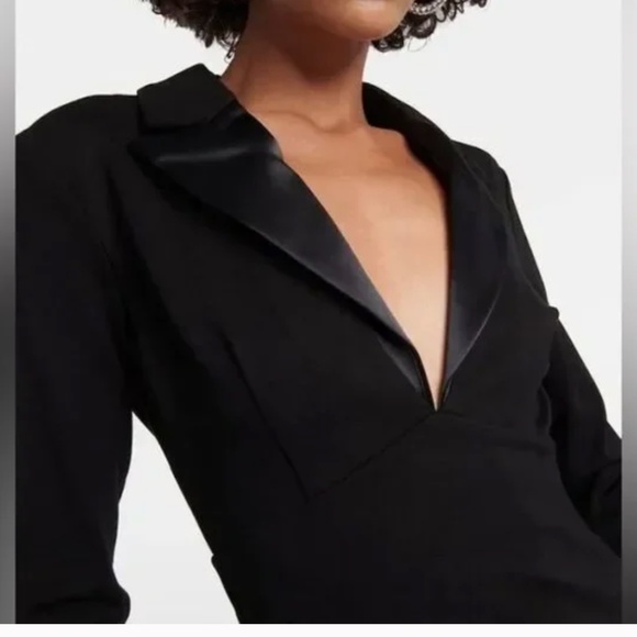 STAUD Humboldt Gown Ponte Maxi Tuxedo Formal Dress XL - Picture 4 of 16